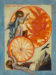 Elija und Elisa Ikone, 2022