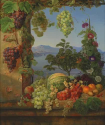 Früchte in einer italienischen Landschaft