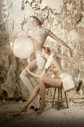 Ätherische Balletttänzer