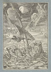 Sturm auf dem See Genezareth