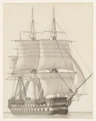 Schiff der russischen Linie