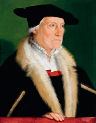 Porträt des deutschen Humanisten Sebastian Münster