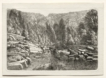 Wasser in den Bergen, ca. 1790-1800