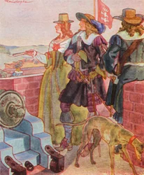 Spaziergang auf den Festungswällen