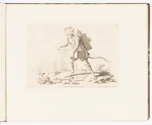 Platte 3, La Lanterne Magique (Die Zauberlaterne), Singeries ou différentes actions de la vie humaine représentées par des singes (Affenstreiche oder verschiedene Handlungen des menschlichen Lebens dargestellt von Affen)