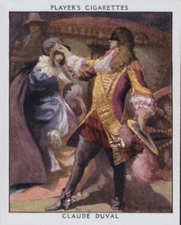 Claude Duval (Farblithografie)