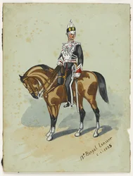 13. Bengalische Lanzenreiter, um 1914