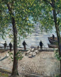 Fischer an der Seine, 1939