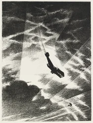 Angriff auf eine Taube, 1917