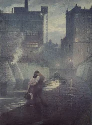 Der Treidelpfad, 1912
