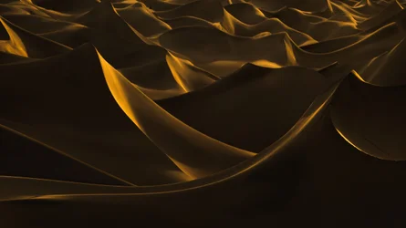 Goldene Wüstendünen
