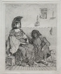 Eine jüdische Frau aus Algier