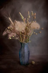 Rustikales botanisches Stillleben