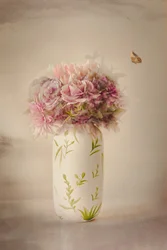 Weicher Blumen-Schmetterling