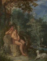 Johannes der Täufer in der Wüste