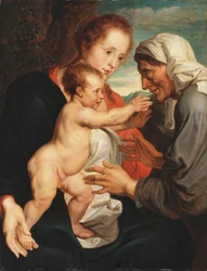 Die Jungfrau und das Kind mit der heiligen Anna