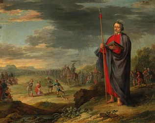 Frans Francken II (Umkreis) Evangelist und Verspottung Christi