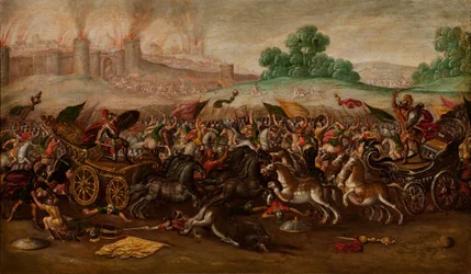 Die Verbrennung Jerusalems durch Nebukadnezars Armee