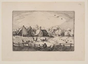 Bleichfelder in der Nähe des Haarlemmer Hout, aus Ansichten der Umgebung von Haarlem