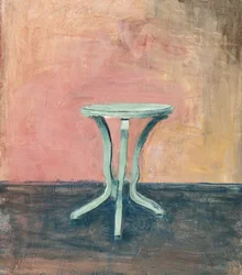 Eleganter Pastelltisch