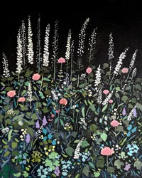 Nächtliche Gartenblüten