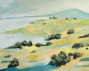 Ruhige Küstenlandschaft