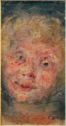 Porträtstudie (Knabe)