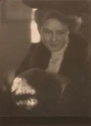 Mädchen mit Muff, 1906