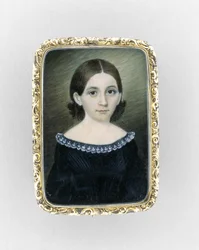 Porträt eines Mädchens, ca. 1845