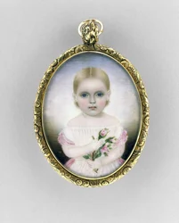 Porträt eines Mädchens, um 1840