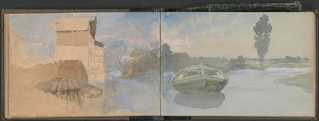 Skizzenbuch von Isle of Wight und Kent