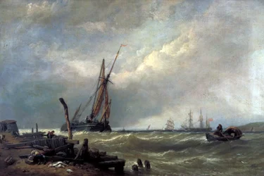 Auf dem Texel, 1856