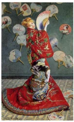 La Japonaise (Camille im japanischen Kostüm)