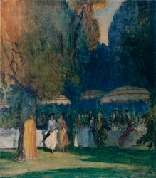 In den Kensington Gardens, 1914