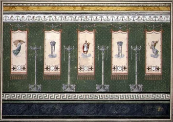 Entwurf für Empire-Wanddekoration