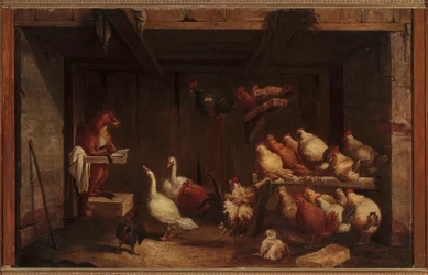 Predigt des Fuchses an die Vögel