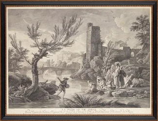 Französische Stahlstiche