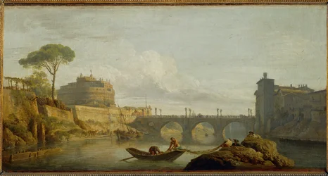 Brücke und Castel Sant