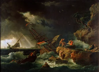 Sturm auf dem Meer