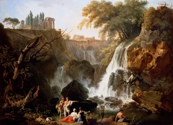 Der Wasserfall bei Tivoli