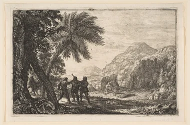 Landschaft mit Räubern, 1633