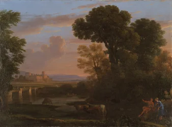 Pastorale Landschaft, 1648