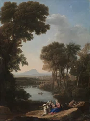 Ruhe auf der Flucht nach Ägypten