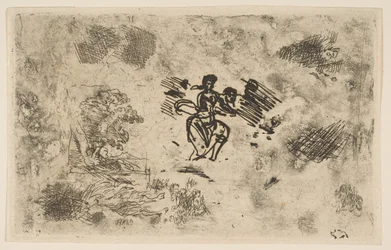Sitzende Frau und andere Skizzen, ca. 1630-33