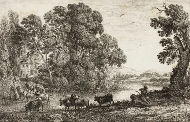 Der Kuhhirte, 1636