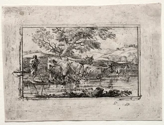 Die Herde am Wasserplatz, 1635