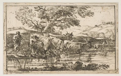 Die Herde an der Tränke, 1635