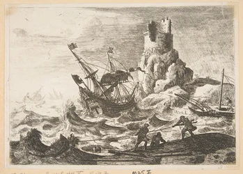 Das Schiffswrack, ca. 1638-41