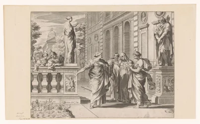 Allegorie zu Ehren des Collegio Romano