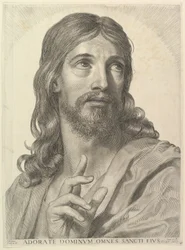 Büste des erwachsenen Christus
